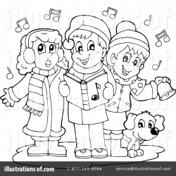 Christmas Carols Clipart #1135347 - Illustration by visekart