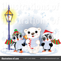 Christmas Caroling Clipart #433515 - Illustration by Pushkin