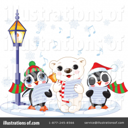 Christmas Caroling Clipart #433510 - Illustration by Pushkin