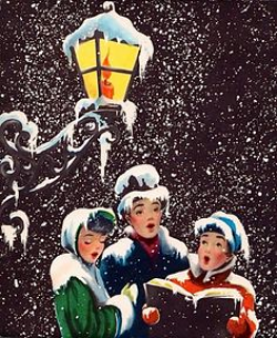 Christmas Carolers, vintage | ♫ CHRISTMAS MUSIC ♫ | Pinterest ...