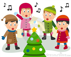 28+ Collection of Christmas Caroling Clipart Free | High quality ...