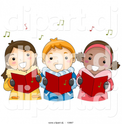 Christmas song clip art | kids singing christmas carols ...