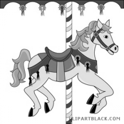 Carousel Horse Clipart - ClipartBlack.com