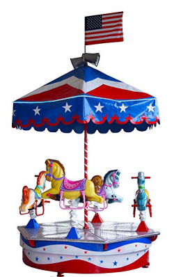 Amazon.com: American Classic Carousel Ride-On: Toys & Games