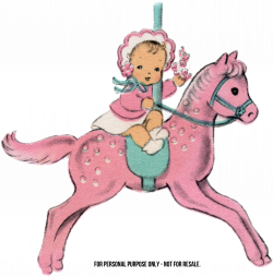 Baby Clip Art: Pretty in Pink - Free Pretty Things For You