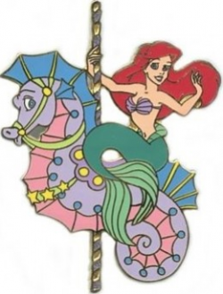 View Pin: Disney Auctions - Princess Carousel Horse (Ariel)