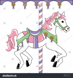 28+ Collection of Carousel Horse Clipart | High quality, free ...