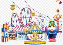 Carousel Amusement park - Happy amusement park png download - 3508 ...