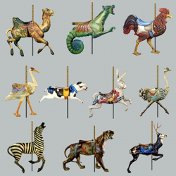 140 best Carousels images on Pinterest | Carousels, Carousel horses ...