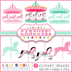Carousel Clipart | Mygrafico Illustrations & Cliparts | Pinterest ...