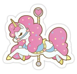Carousel clipart unicorn - Pencil and in color carousel clipart unicorn
