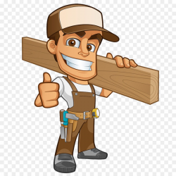 Carpenter Joiner Clip art - A man carrying wood png download - 1000 ...