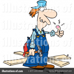 Carpenter Clipart #442129 - Illustration by toonaday