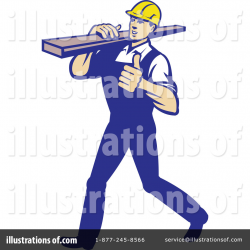 Carpenter Clipart #1119345 - Illustration by patrimonio