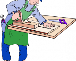 Download Carpenter Clipart Handyman - Carpenter At Work ...