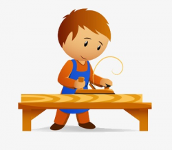 Carpenter At Work, Fine, Process, Wood PNG Image and Clipart for ...