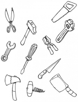 Tools Clipart Drawing at GetDrawings.com | Free for personal use ...