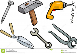 Clipart engineering tools collection