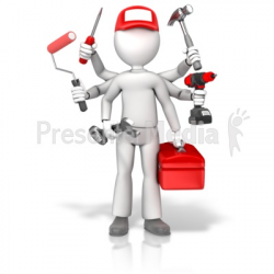 Handyman Jack Of All Trades - Signs and Symbols - Great Clipart for ...
