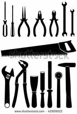 carpentry tools - Google Search | Tool Silhouettes, Vectors, Clipart ...