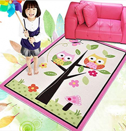 Amazon.com: HUAHOO Kids Rugs Girl Bedroom Home Textile,Unique ...