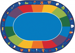 Fun with Phonics Rug | Colorful Reading Rug for Kids