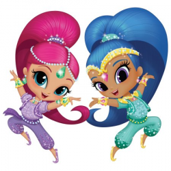Shimmer and Shine Party Edible Cake Topper Image Frosting Sheet ...