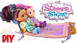 SHIMMER AND SHINE Toys Magic Flying Carpet DIY - Make Your Own Magic ...