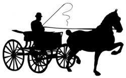 Horse Drawn Carriage Clipart
