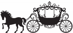 Carriage Silhouette PNG Clip Art Image | Gallery Yopriceville ...