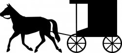 Amish Silhouette Free Clipart