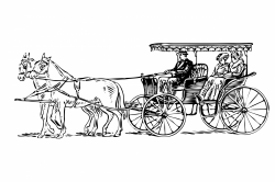 Horse Drawn Carriage Clipart Free Stock Photo - Public Domain Pictures
