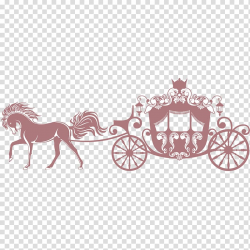Horse Carriage , Princess\'s carriage, silhouette of ...