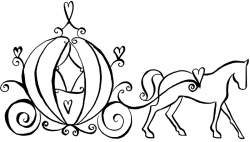 Princess Carriage Drawing at GetDrawings.com | Free for personal use ...