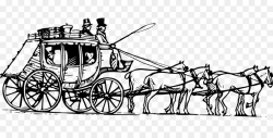 Horse-drawn vehicle Coach Carriage Clip art - Carriage png download ...