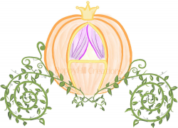 INSTANT DOWNLOAD - Cinderella's Pumpkin Coach Digital Clip Art - For ...