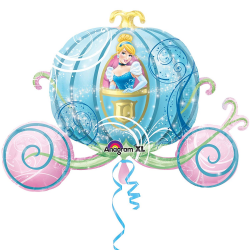 Amazon.com: Cinderella Carriage 33in Balloon: Toys & Games