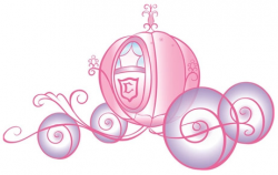 Disney Princess Carriage Giant Wall Decal with Glitter - Disney ...