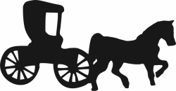 Horse Cart Silhouette at GetDrawings.com | Free for personal use ...