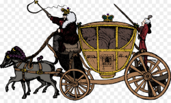 Horse and buggy Carriage Fairy tale Clip art - Carriage png download ...