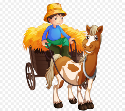 Horse Carriage Cart Clip art - Boy carriage png download - 671*800 ...