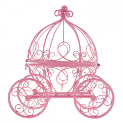 Pink Princess Carriage Metal Decor | Hobby Lobby | 163964