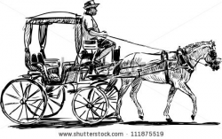 Horse and cart clipart - Clipground