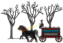 Horse-drawn Carriage clipart horse sleigh - Pencil and in color ...
