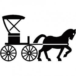 Wagon Train Silhouette at GetDrawings.com | Free for personal use ...