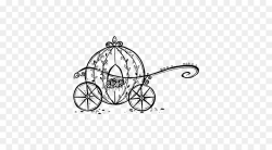 Carriage Horse and buggy Clip art - Hand painted black pumpkin cart ...