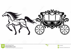 Horse And Carriage Drawing Horse Drawn Carriage Clipart Clipart Kid ...