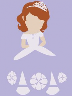 silhouette princesinha sofia - Pesquisa Google | Hanna 5 | Pinterest ...