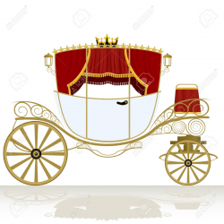 Carriage clipart old transportation - Pencil and in color carriage ...