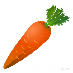 Carrot Clipart Free Picture｜Illustoon